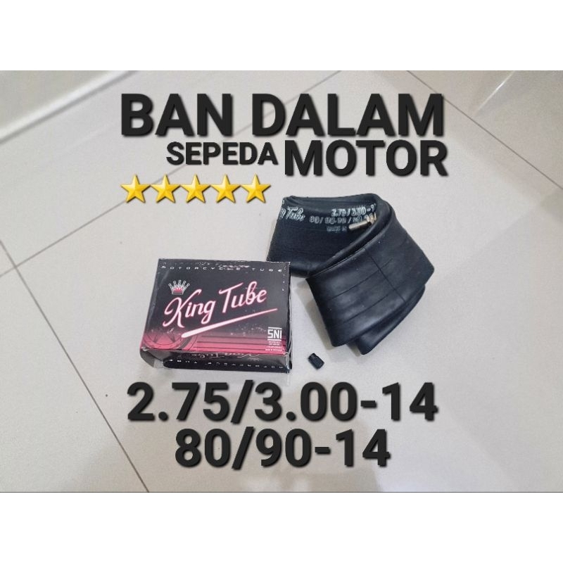 PROMO .. BAN DALAM SEPEDA MOTOR MATIC 14 X 2.75 / 3.00 INNER TUBE MATIK 80/90 - 14