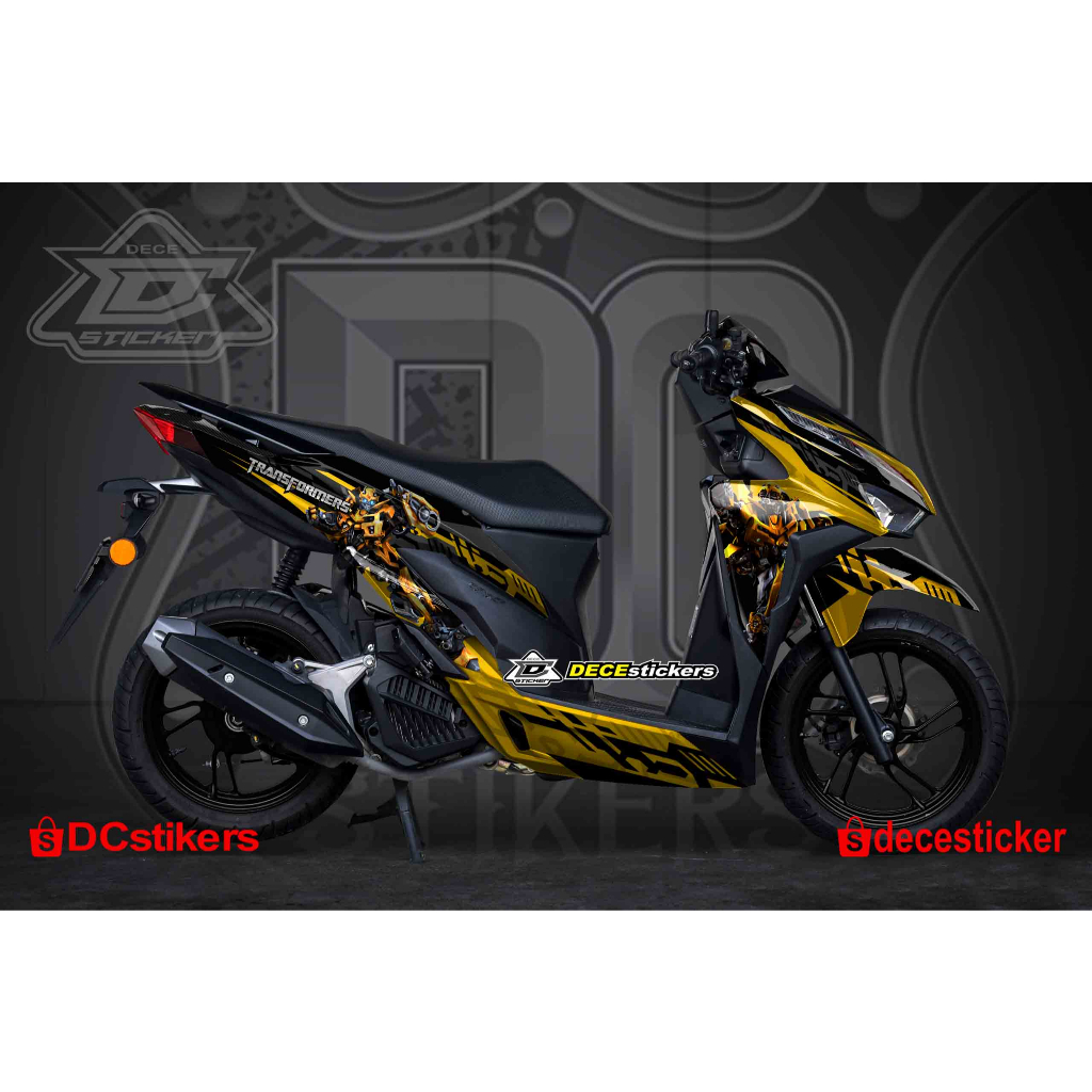 decal new vario 125 / 150 decal vario transformer