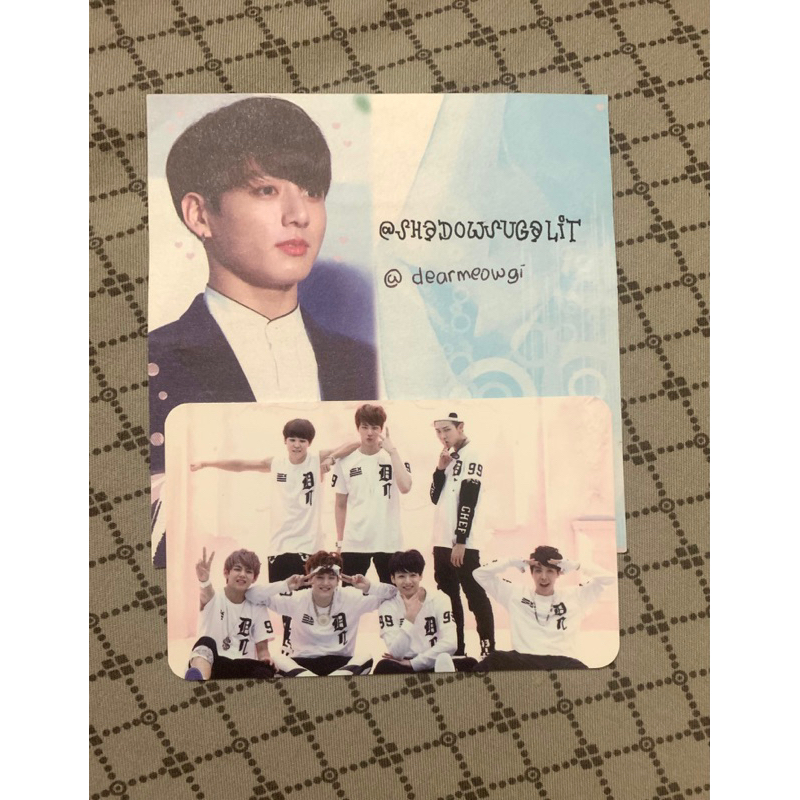 BTS ORUL82 group photocard pc