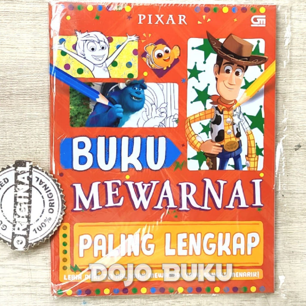 Buku Mewarnai Paling Lengkap by PIXAR