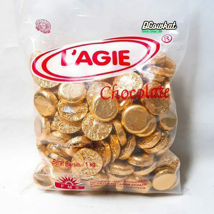 

DCOWKAt Lagie Golden Coin Coklat Coin 1kg 500g