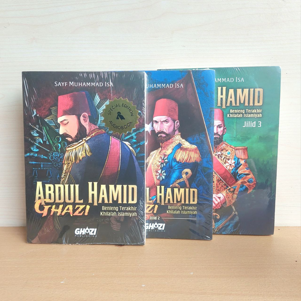 Paket Abdul hamid Ghazi Jilid 1 2 3