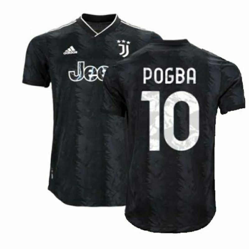 Jersey Kaos Bola Anak Paul Pogba Juventus Away Terbaru 2023