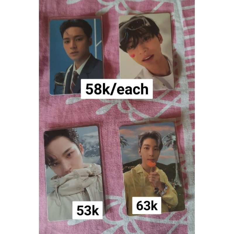 PHOTOCARD ALBUM JAPAN DREAM SECTOR17 WEVERSE MINGYU COMPACT VER WONWOO SEVENTEEN