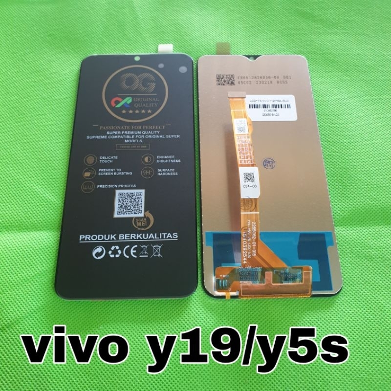 lcd ts touchscreen vivo y19 / y5s fullset