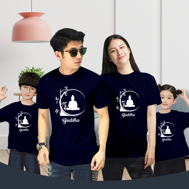 Kaos Baju Buddhis Gambar Buddha UNISEX Katun