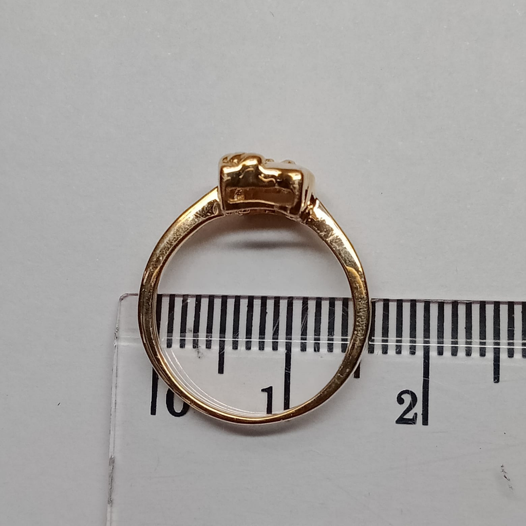 Cincin Emas 17K - 1.8 Gr Kadar 750 - 4699