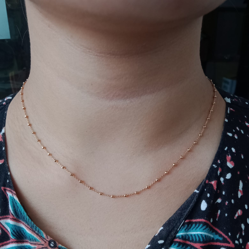 Kalung Emas 17K - 2.35 Gr Kadar 750 - 4702