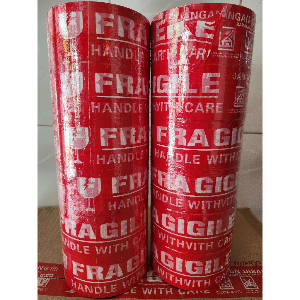 

OPP LAKBAN FRAGILE BODHI TAPE 48mm X 100 YARD