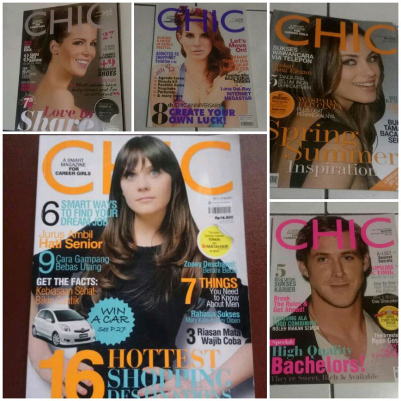 (PRELOVED) MAJALAH CHIC PART 1