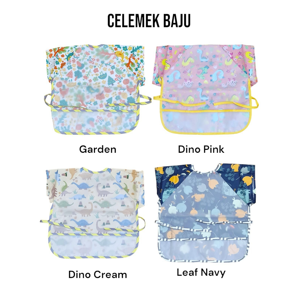 Celemek Baju Anak | Bib Slabber Waterproof