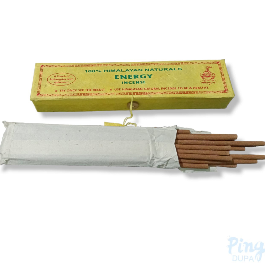 Dupa Hio Tibetan Himalayan Naturals Energy Incense Tanpa Batang