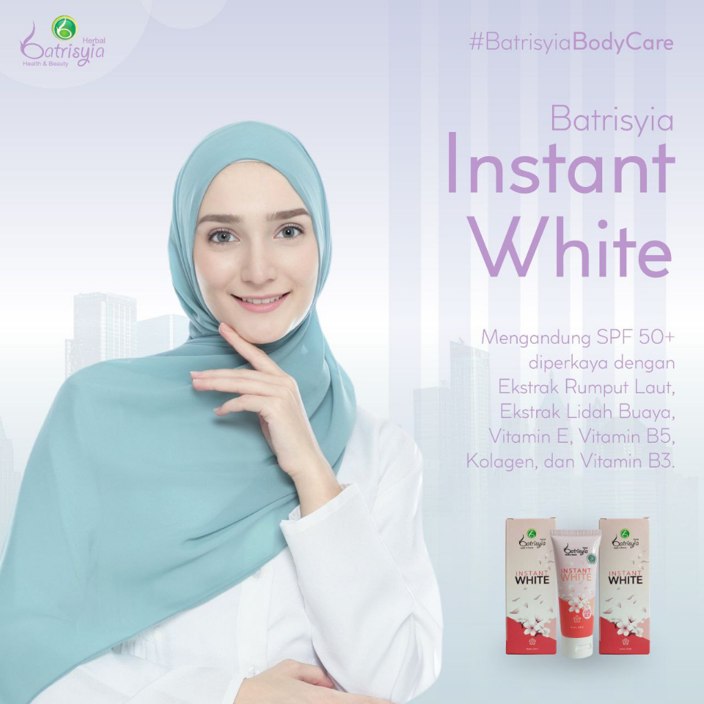 Batrisyia Instant White plus UV Protection SPF 35+++