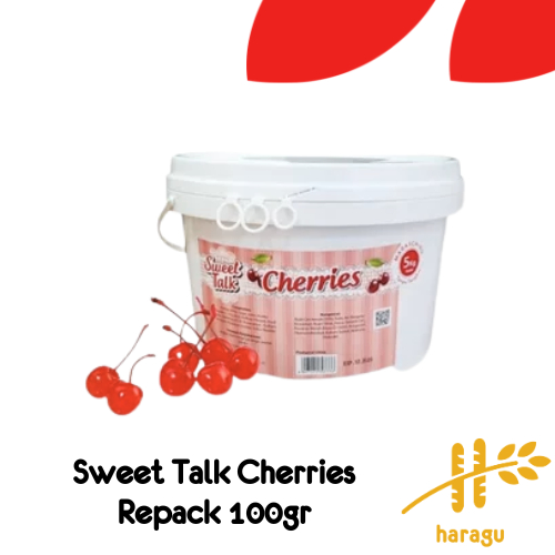 

Sweet Talk Cherry Merah Tangkai Repack 100gr