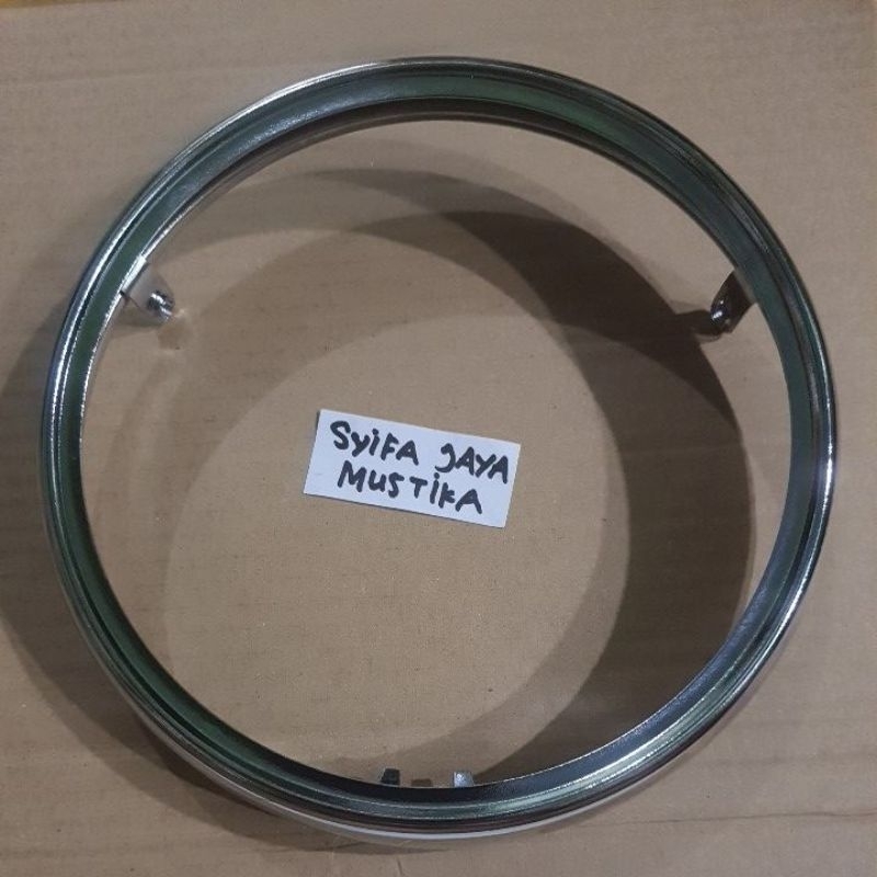 ring crom lampu depan thunder 125