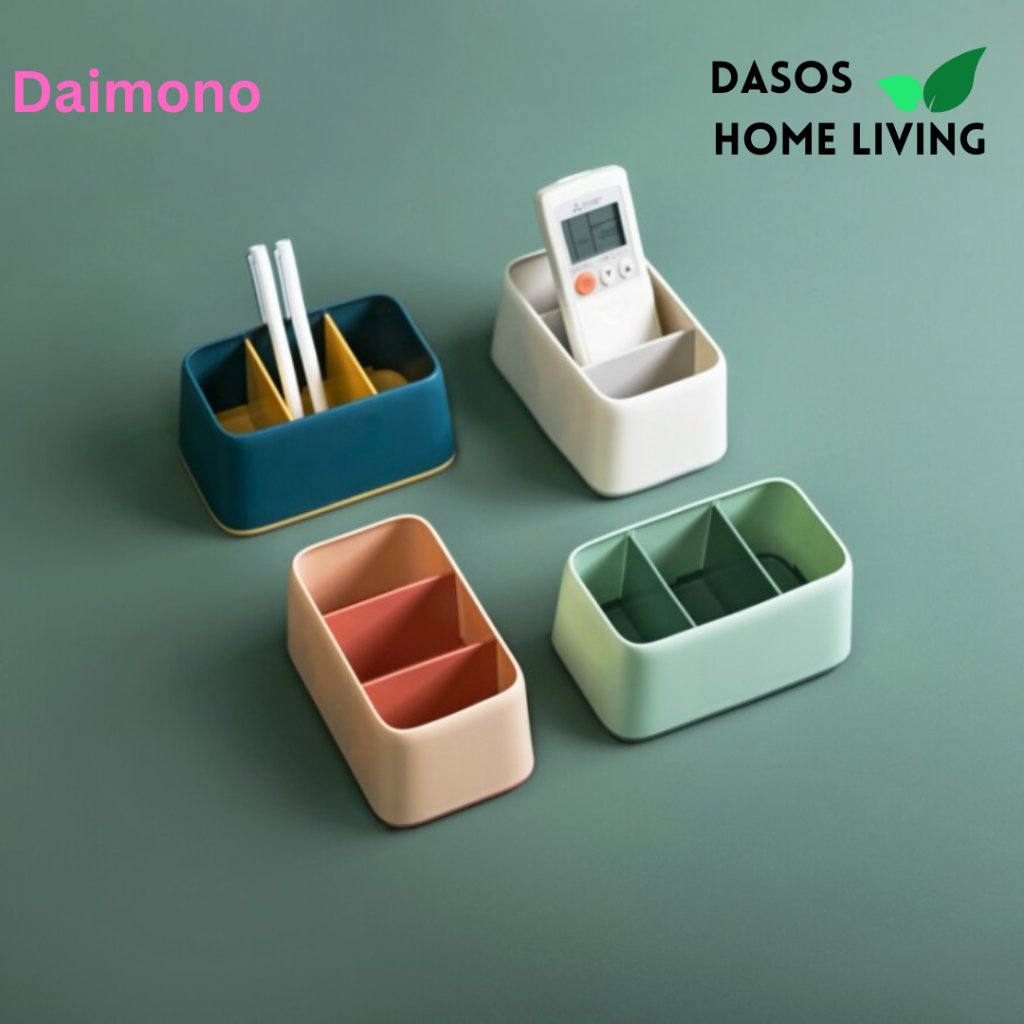 

DAIMONO KOTAK WADAH PENYIMPANAN PERALATAN KANTOR STORAGE BOX RACK STATIONARY TABLE DESK REMOTE ORGANIZER - AA164