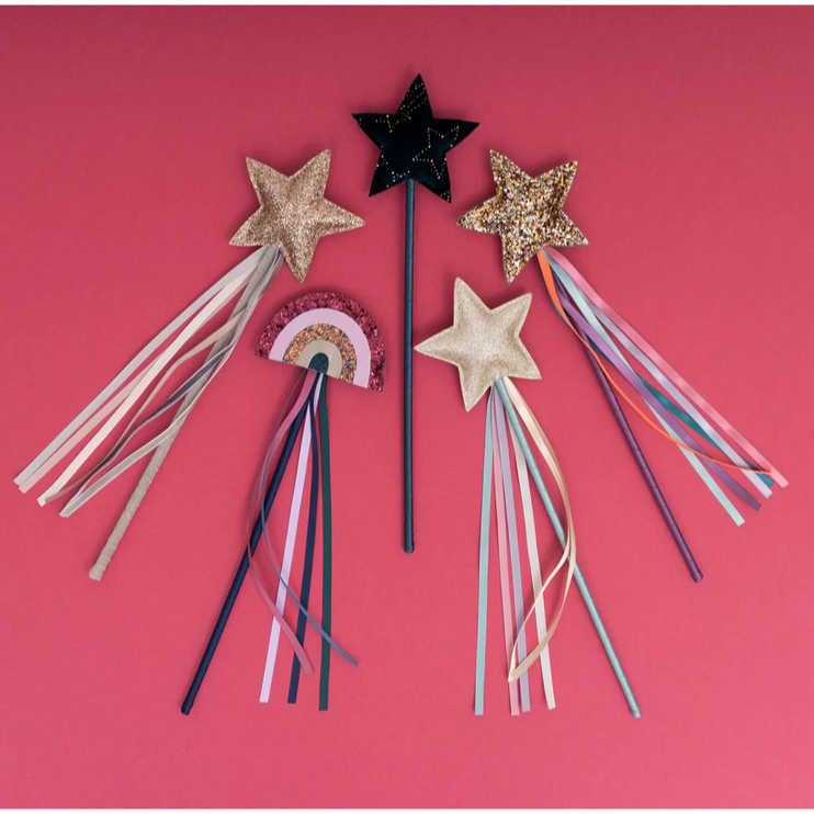 Mimi &amp; Lula Ribbon Wand - Tongkat Peri Fairy Magic Wand Kostum Anak Perempuan