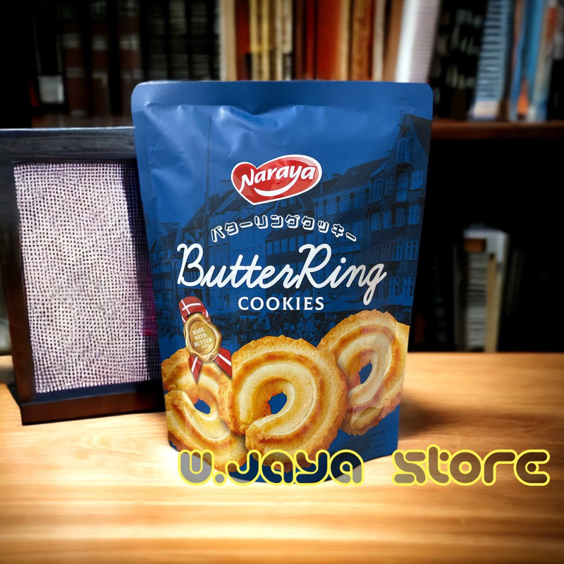 Naraya Butter Ring Cookies Made With Butter 150g