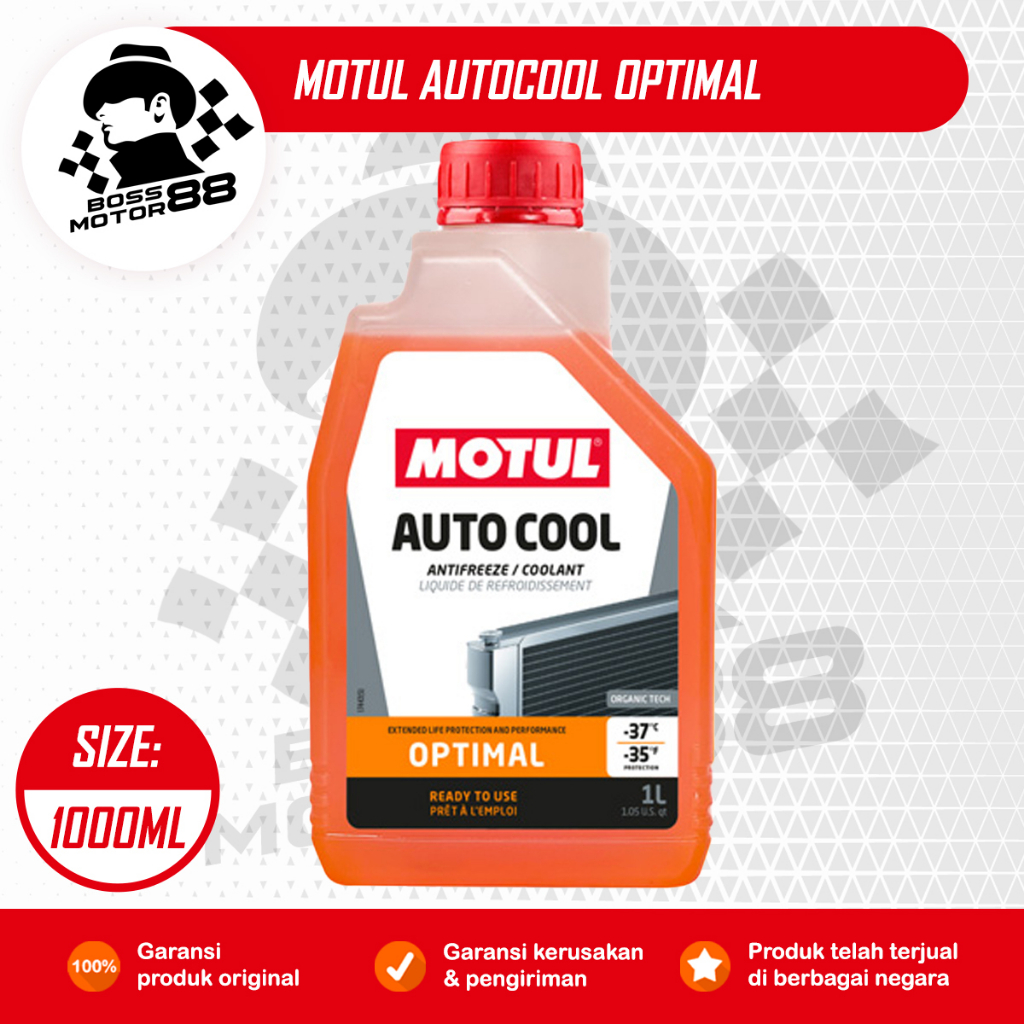 Motul Autocool Optimal 1L - Air Radiator Coolant Motor Mobil Original