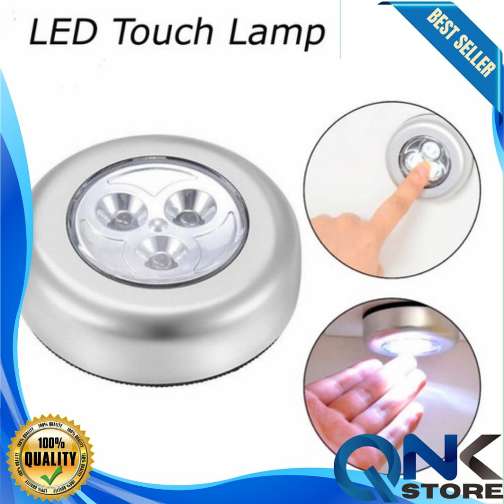 Lampu LED Tempel Stick n Click Touch Lamp Emergency Darurat Serbaguna