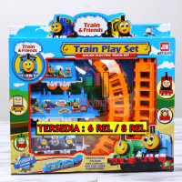 MAINAN ANAK REL KERETA API ELEKTRIK 877-33 TRAIN PLAY SET