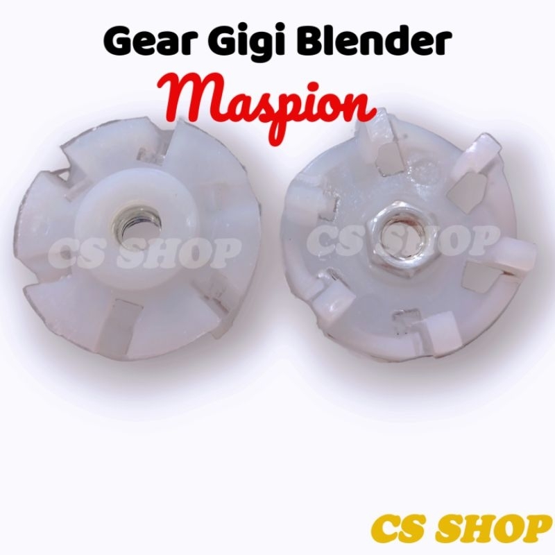 KONEKTOR BLENDER+GEAR GIGI MOUNTING BLENDER MASPION BODY KECIL/KONEKTOR+GEAR KOP BLENDER MASPION BODI KECIL