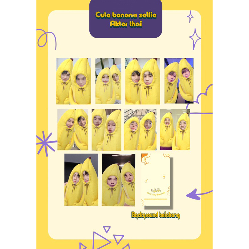 photocard pc aktor thailand gmmtv banana vers geminifourth brightwin pondphuwin joongdunk