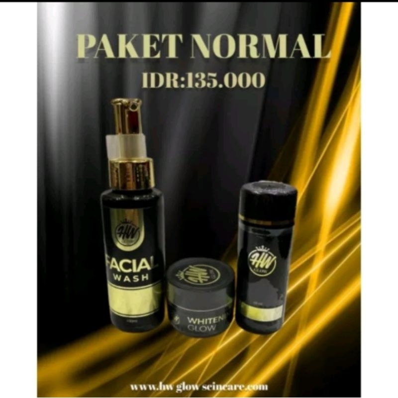 HW GLOW SKINCARE ( Paket Normal )
