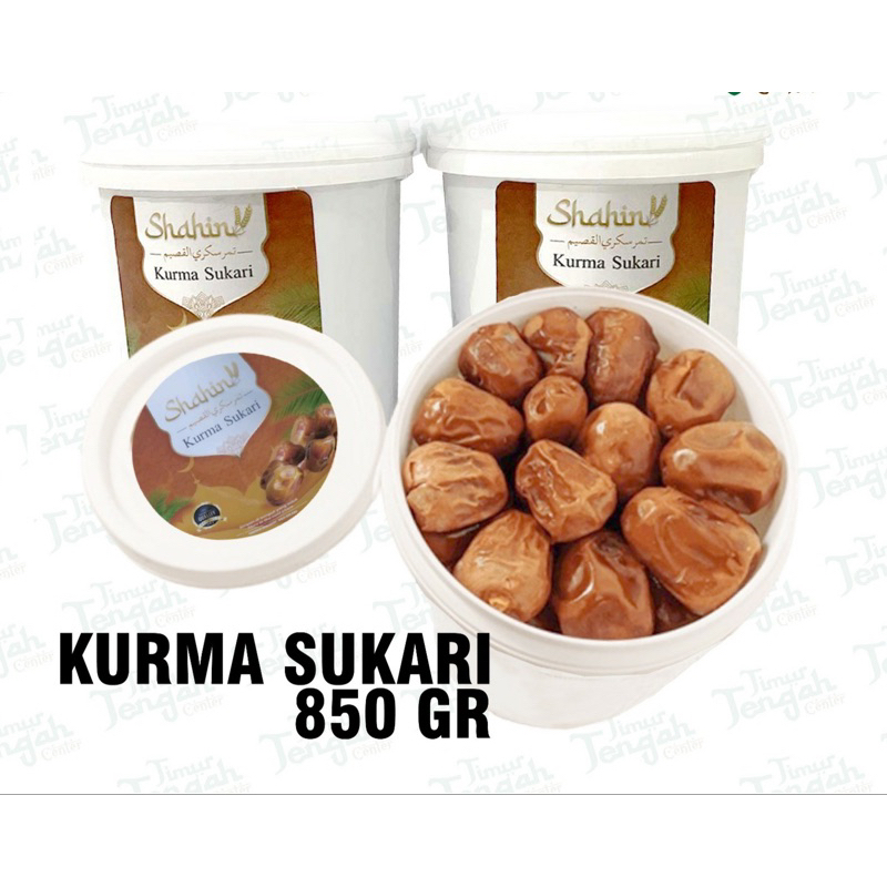 

kurma Sukari Ember Premium 850 gr | Sukari Al Qosim