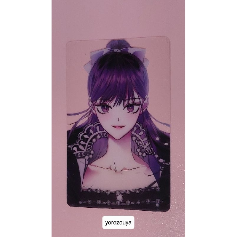 [READY] TRANSPARENT PHOTOCARD PC IWBU I WANNA BE U MANHWA MEDEIA MEDEA OFFICIAL KR