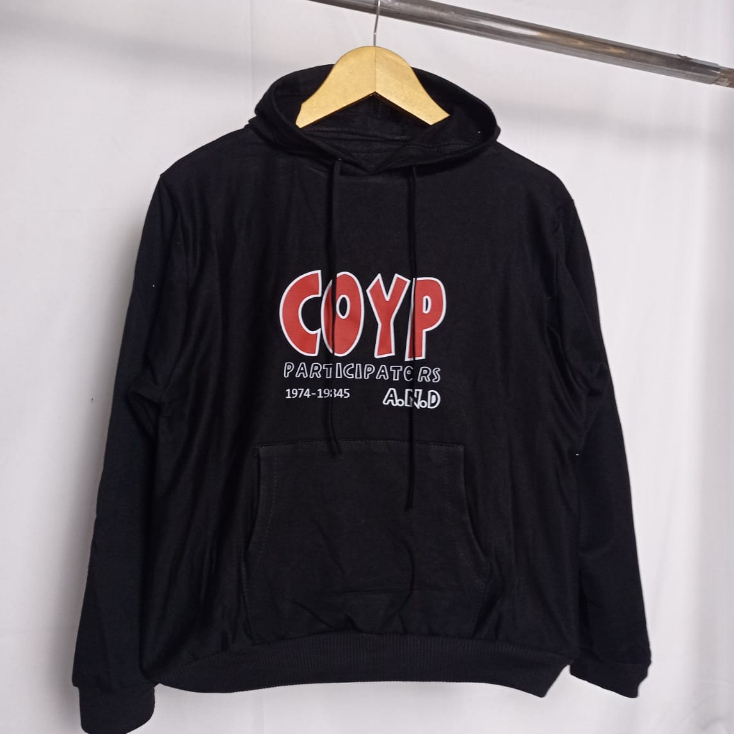 COYP SWEATER HOODIE BAHAN FLEECE - HOODIE OVERSIZE UNISEX