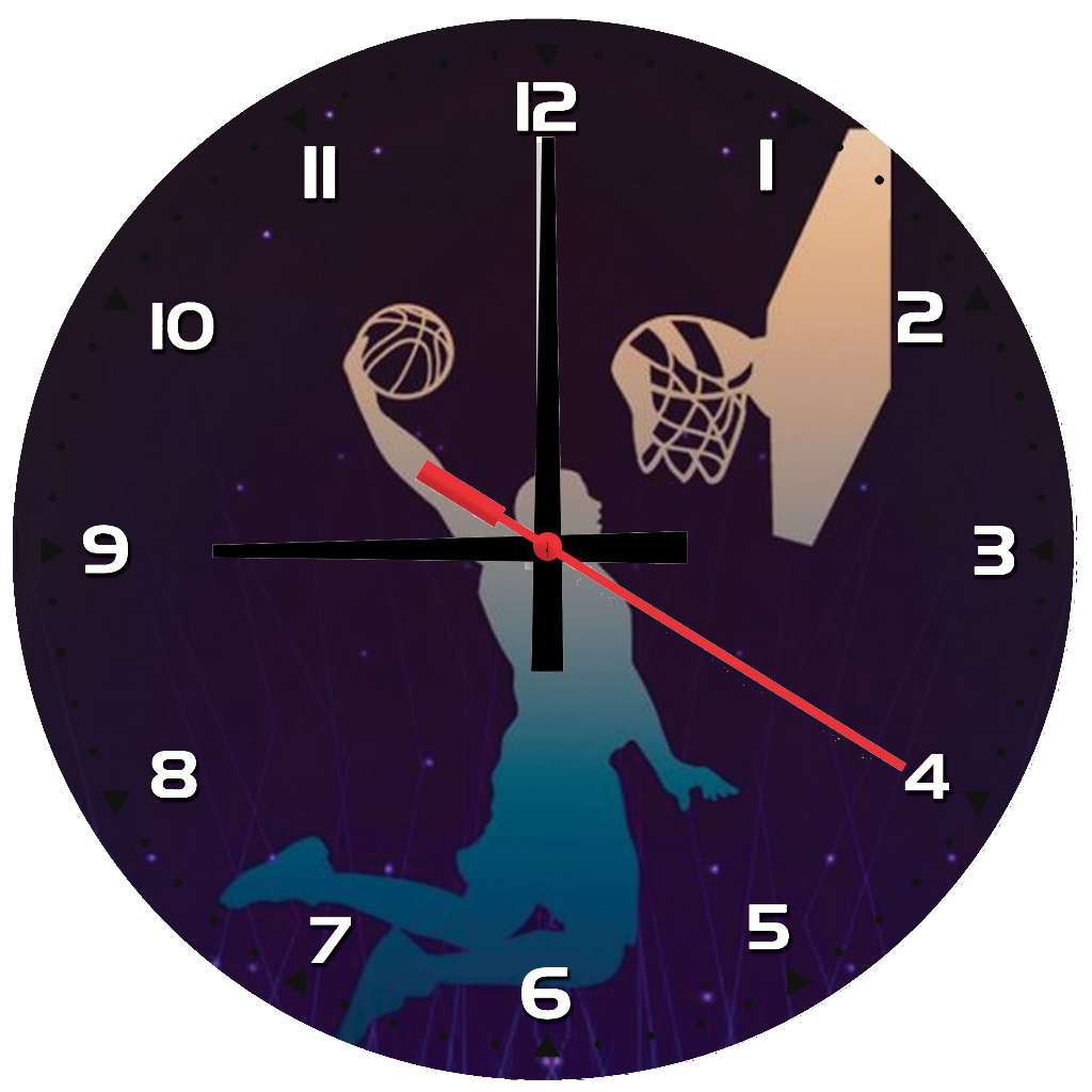 JAM DINDING BASKET BALL /JAM DINDING KAYU /JAM DINDING UNIK