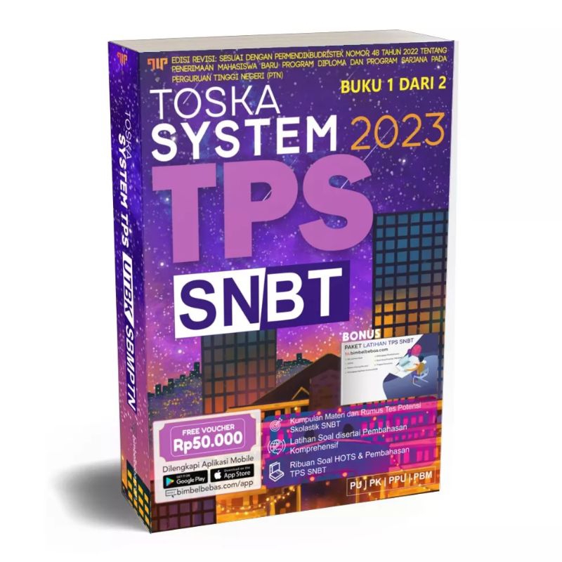 

Toska System Persiapan UTBK-SNBT 2023, TPS, kumpulan Materi dan Rumus Rahasia, Tosca system, Toska Sistem, Tosca sistem