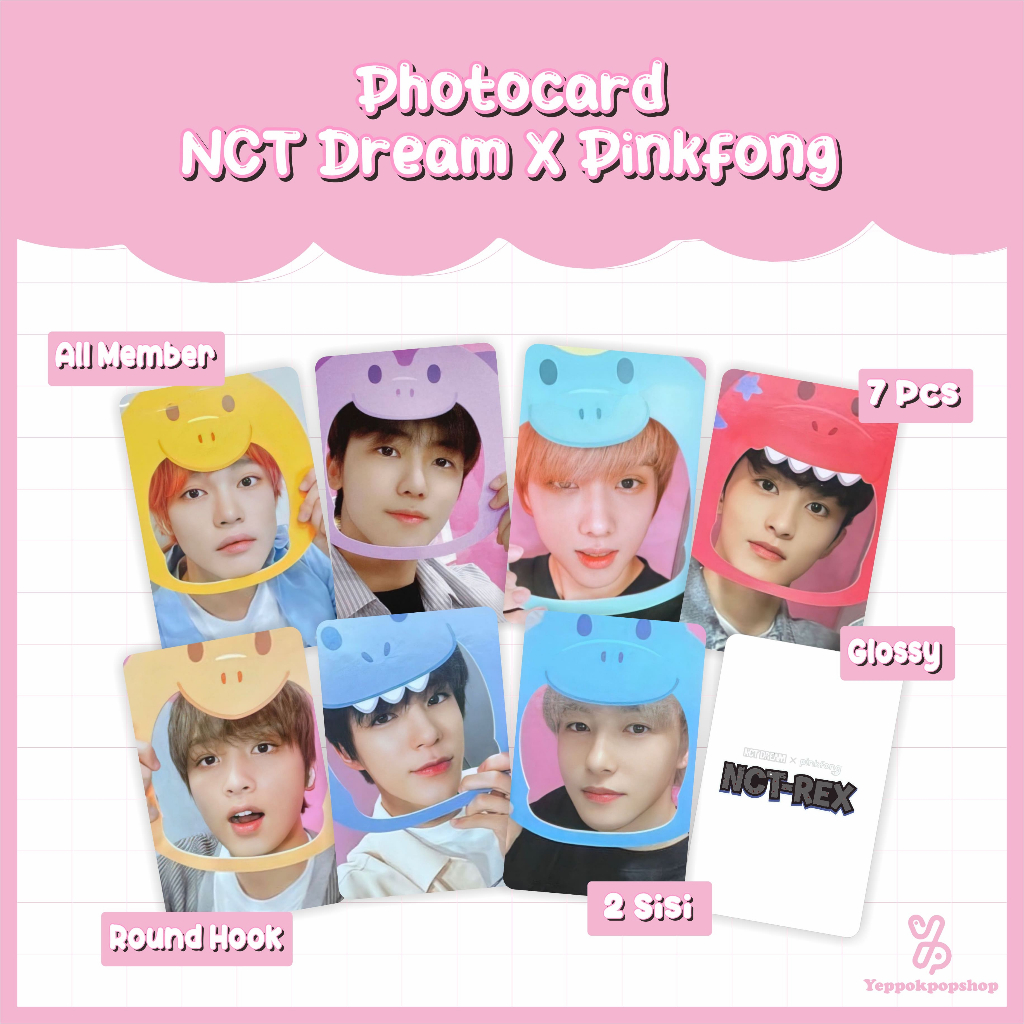 PHOTOCARD NCT DREAM X PINKFONG