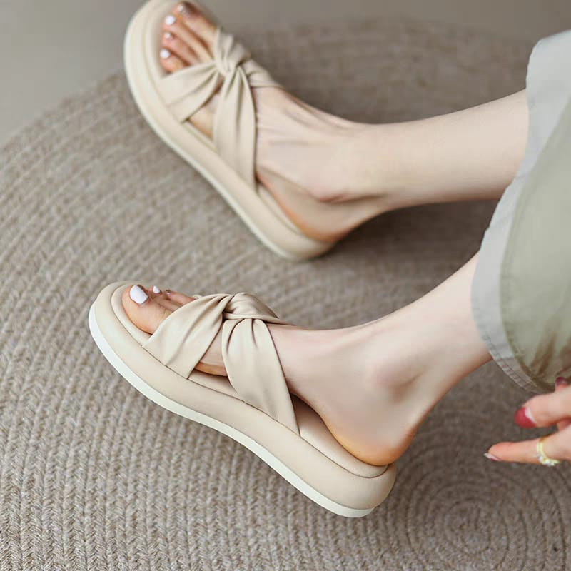 COD POS 470 Sandal Slip On Wanita Import Sandal Selop Elegant Wanita Import Premium