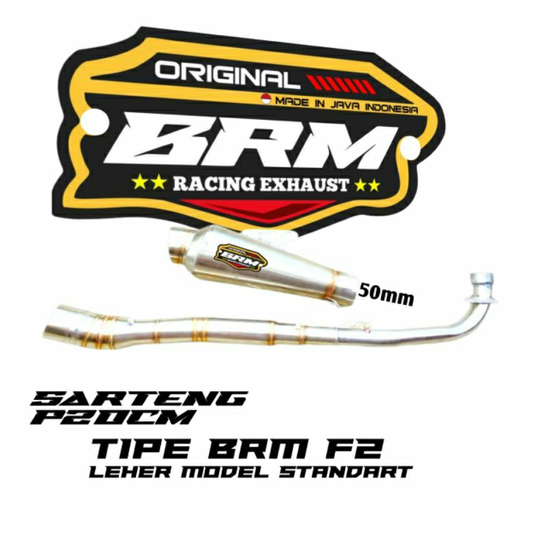 COD knalpot BRM FANTERA SHET LEHER ALL MOTOR BEBEK