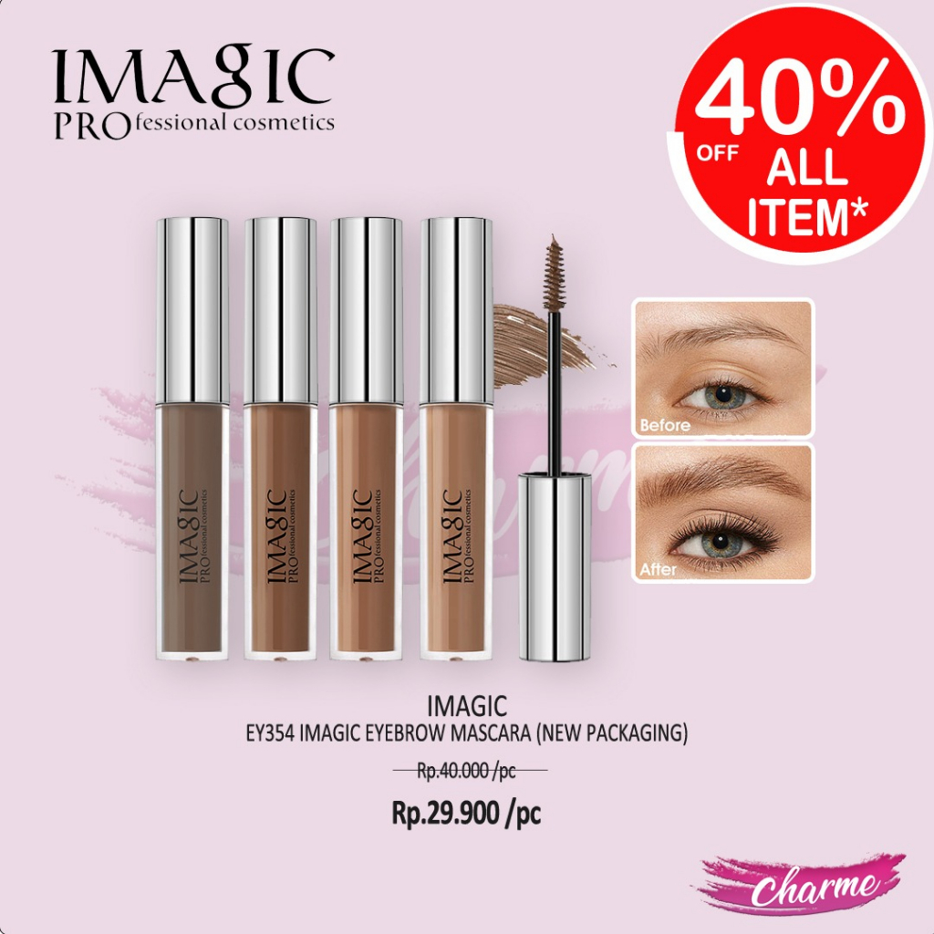 (READY &amp; ORI) IMAGIC Eyebrow Mascara EY301 EY 301 EY354 EY 354 Maskara alis