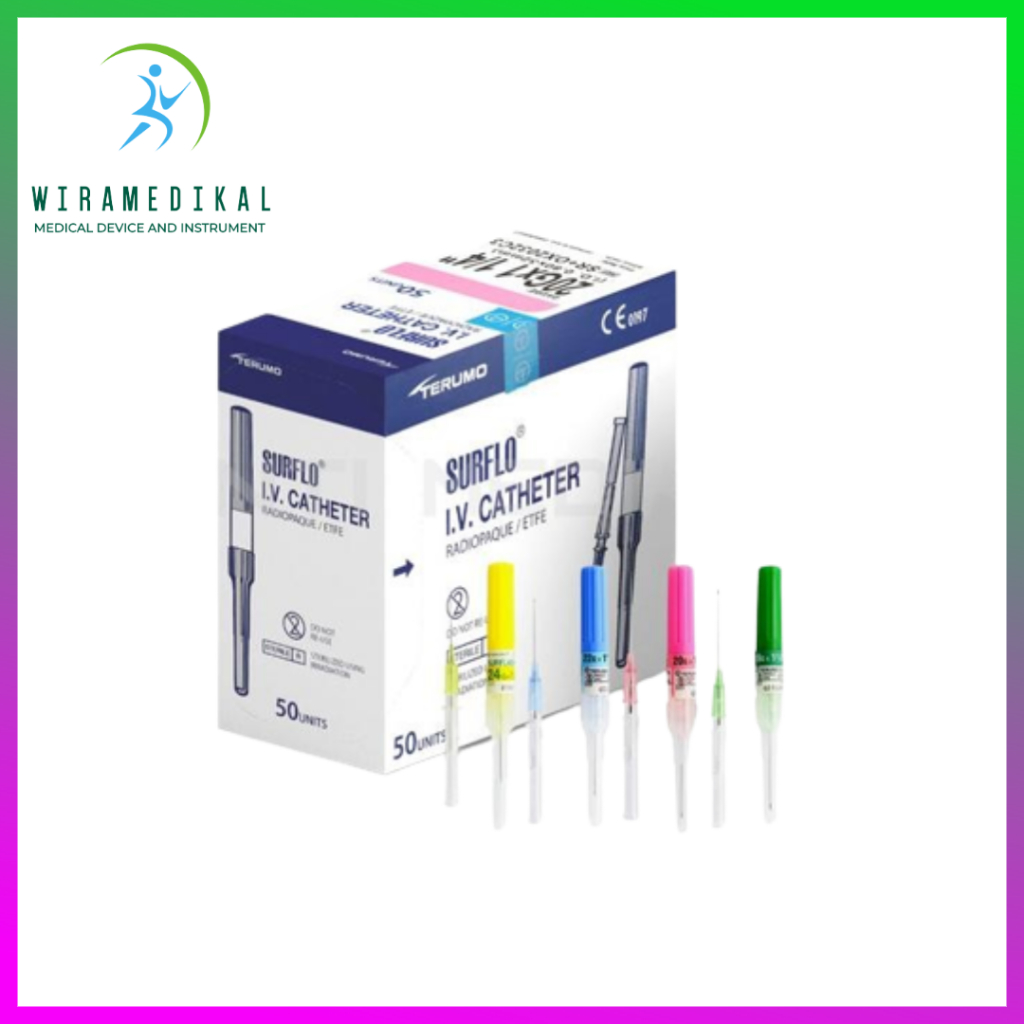 Surflo 18G 20G 22G 24G Terumo - IV Catheter 18G 20G 22G 24G Terumo - Abbocath Jarum Infus Terumo - Eceran