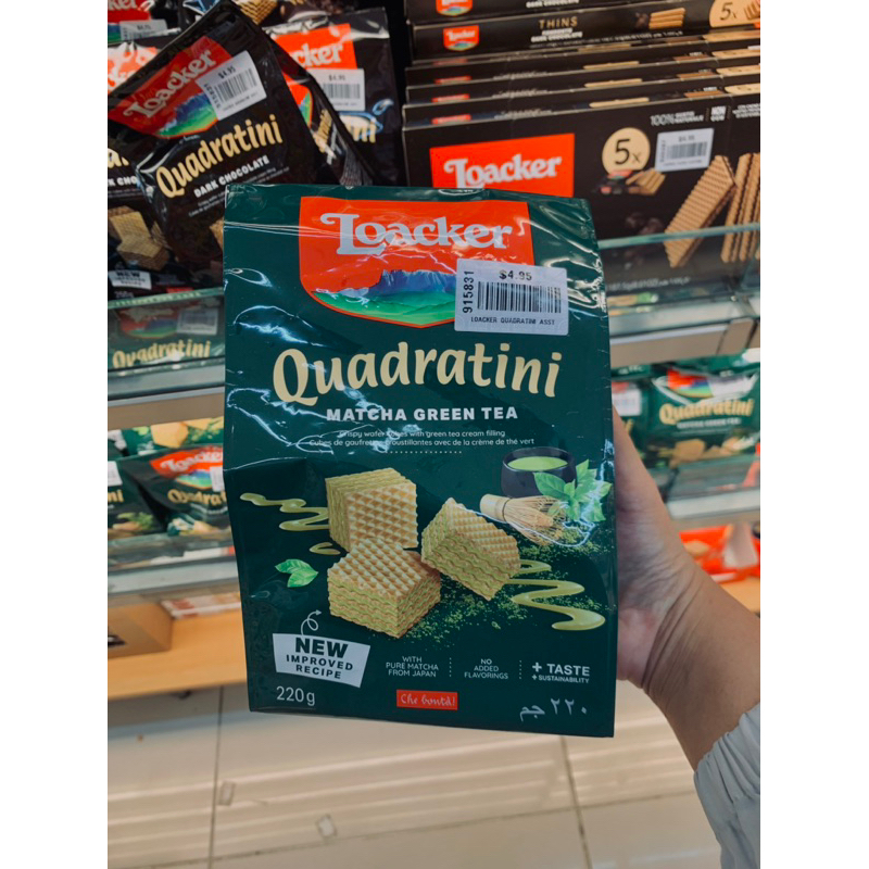 

Loacker Quadratini 250gr