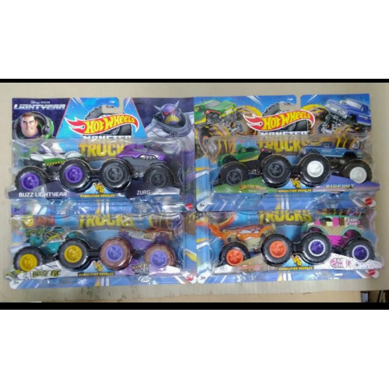 Hot Wheels Monster Trucks Demolition Doubles