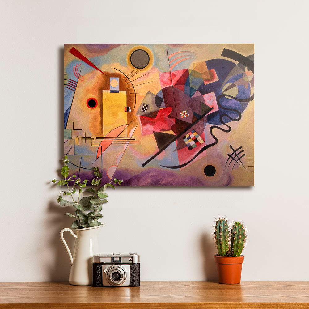 Poster Lukisan Abstrak Mozaik Siluet Indah 10 - Dekorasi Hiasan Dinding Kayu