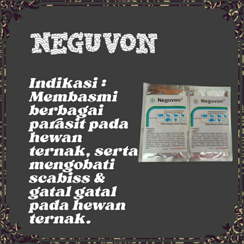 NEGUVON BAYER ANTI PARASIT MEMBASMI SERANGGA [ ORIGINAL ]