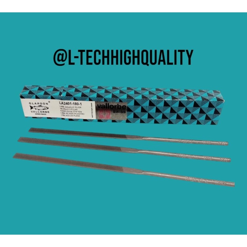 Kikir Glardon Vallorbe / Kikir Bentuk Datar / Plana / Kikir Amplas