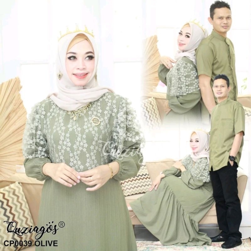 NEW READY SIAPA CEPAT DIA DAPAT COUPLE Quziagos CP0039 OLIVE