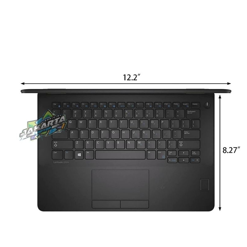 LAPTOP DELL LATITUDE E7270 | CORE I7 | RAM 8GB | SSD NVME 512GB | MULUS MURAH BERGARANSI