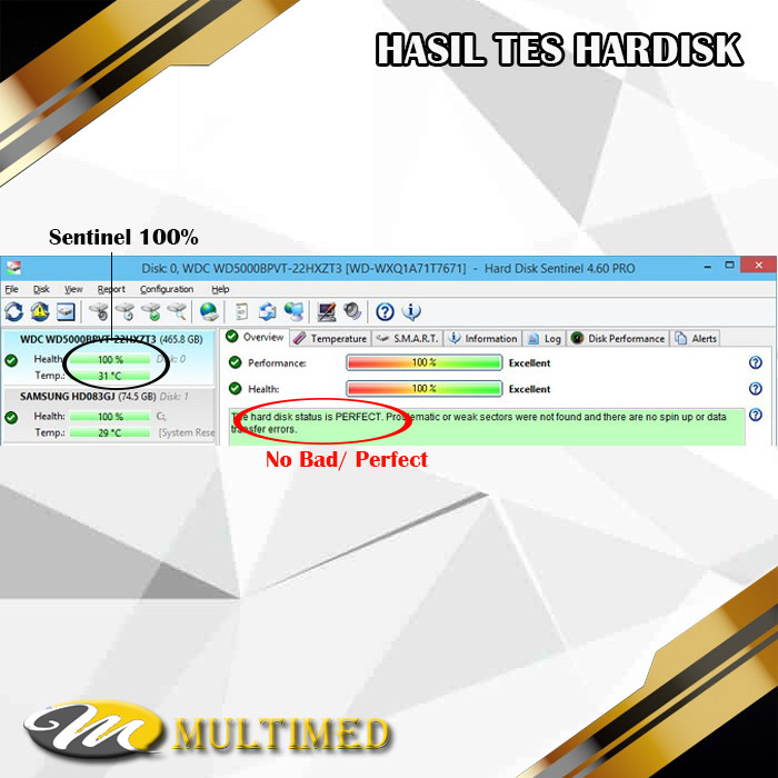 Hard Disk Hardisk HDD Internal PC 3,5&quot; 500GB Sata Campur Second