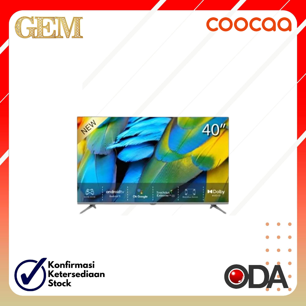COOCAA LED Tv Smart Android 40 Inch 40CTE6600