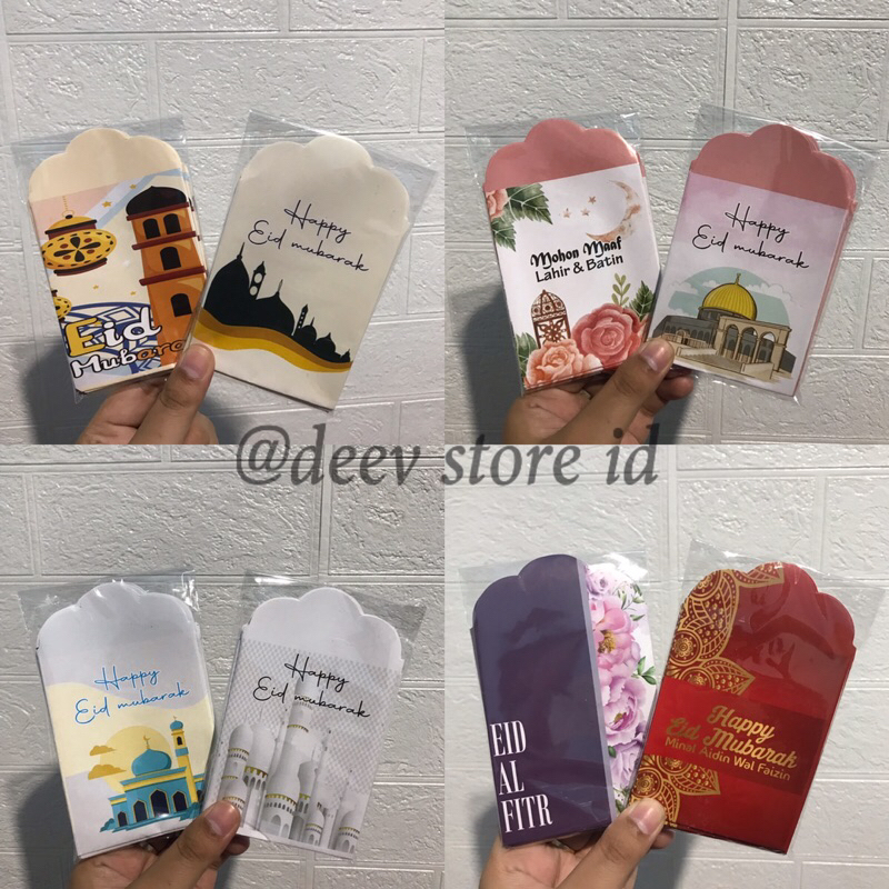 

(SIZE MEDIUM ISI 10 pcs) AMPLOP LEBARAN SIAP PAKAI UKURAN MEDIUM 1 PACK ISI 10 PCS