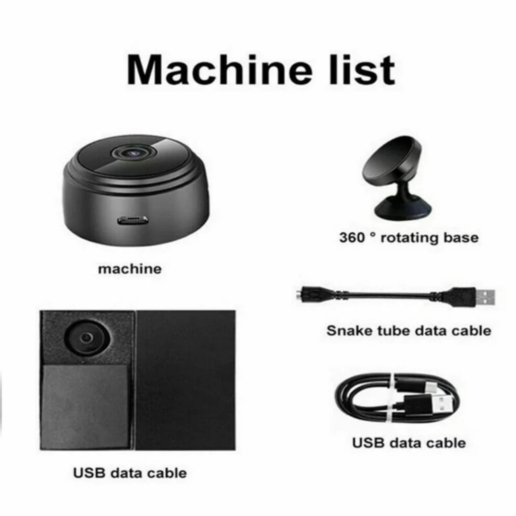 A9 Camera HD IOT Mini Kamera Nirkabel