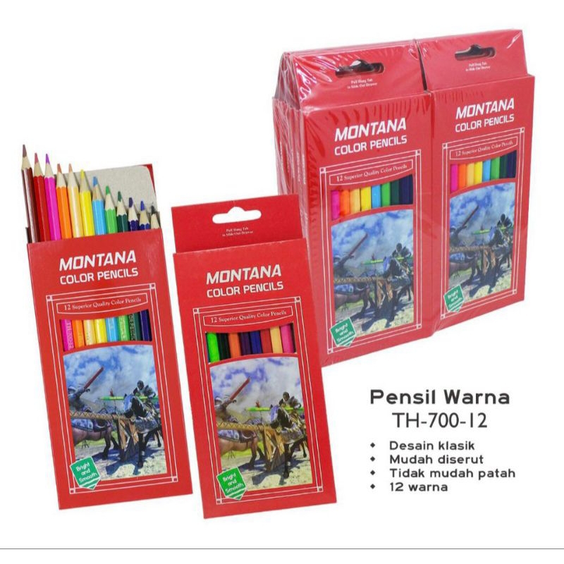 

Pensil ✏️ warna warni panjang 12 pc